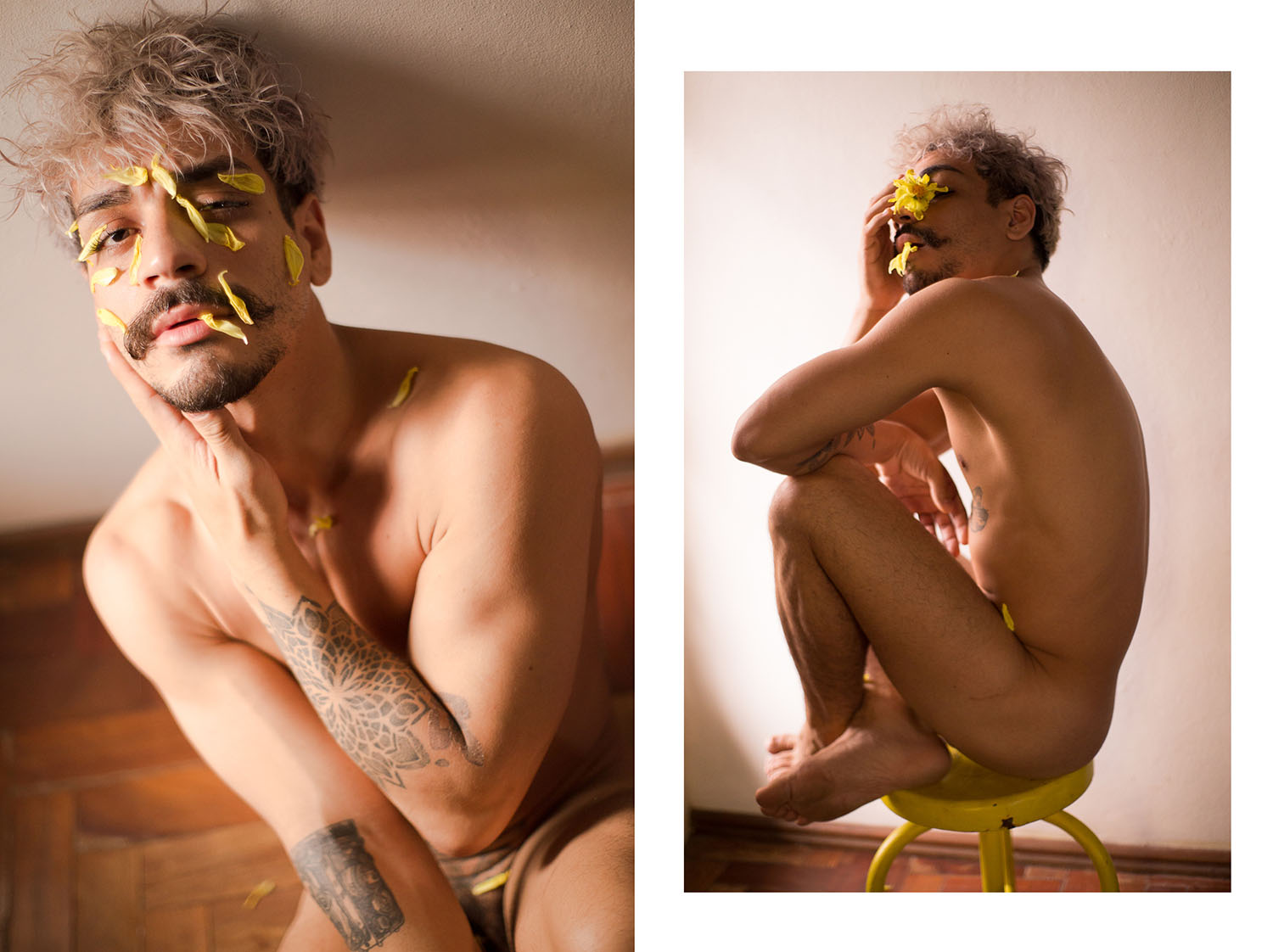 – EXCLUSIVE – «PAES GETS NAKED» by Felipe Paes.