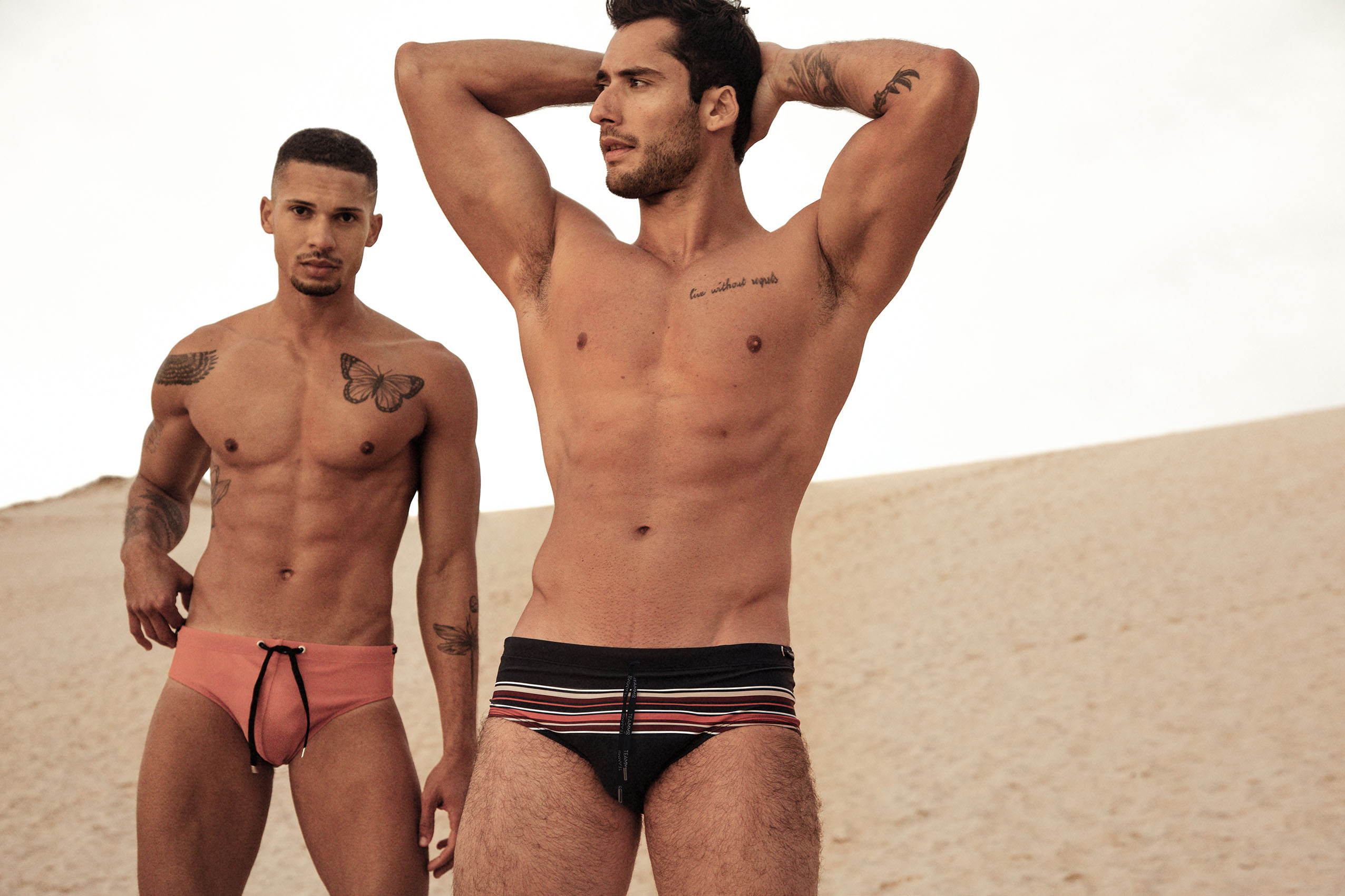 Leandro Vasconcelos & Gabriel Stanzione by Elvis DiFazio for TEAMM8 GRID Collection.
