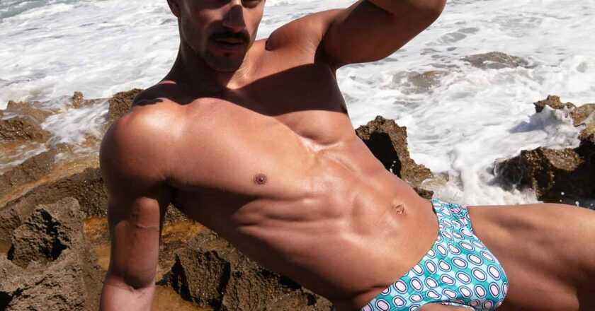 Eric Romaguera by Joan Crisol for CODE 22 Swimwear.