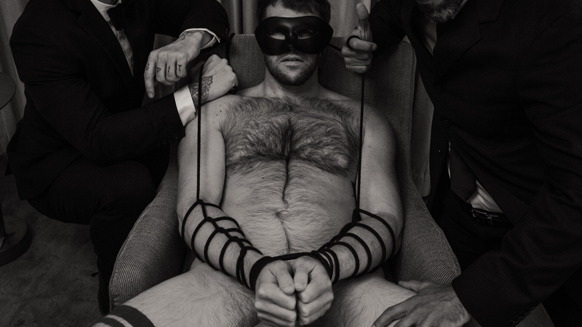 «SHIBARI» – Zach Watson, Chris F. and Noah Bernard by Orlando Pelagio.